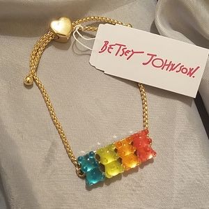 Betsey Johnson gummy bears bracelet NWT